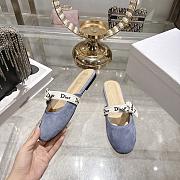 Dior J'Adior Mule Blue - 2