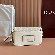 Gucci Go Small Shoulder Beige White Bag 21.5x14x 9cm - 6