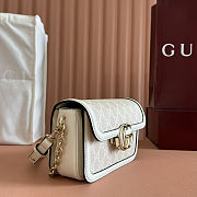 Gucci Go Small Shoulder Beige White Bag 21.5x14x 9cm - 5
