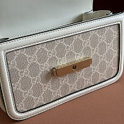 Gucci Go Small Shoulder Beige White Bag 21.5x14x 9cm - 3
