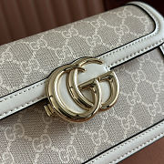 Gucci Go Small Shoulder Beige White Bag 21.5x14x 9cm - 2