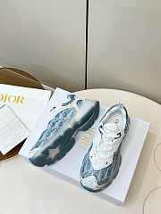 Dior Deep Blue Oblique Technical Fabric and Transparent Rubber - 3