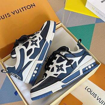 Louis Vuitton LV Skate Trainers in Navy Blue and White