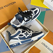 Louis Vuitton LV Skate Trainers in Navy Blue and White - 3