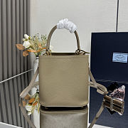 Prada Panier mini Saffiano leather bag 18×17×10.5cm! - 5