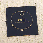  Dior Lucky Gold Necklace - 2