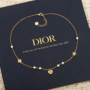 Dior Lucky Gold Necklace - 1