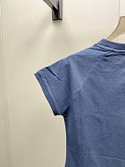  Loewe Small fit T-shirt in navy blue - 3