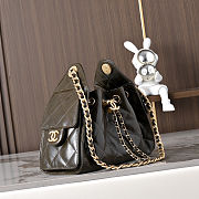 CHANEL 25 Small Handbag Dark Kaki Bag 30-26-14cm - 6