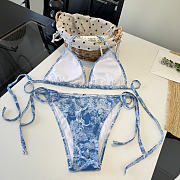 Blue Christian Dior Swimsuit - 6