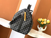 Louis Vuitton KeepallBandouliere 55 Black Bag 50.0 x 29.0 x 23.0 cm - 6