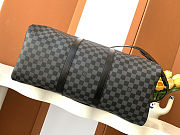 Louis Vuitton KeepallBandouliere 55 Black Bag 50.0 x 29.0 x 23.0 cm - 5