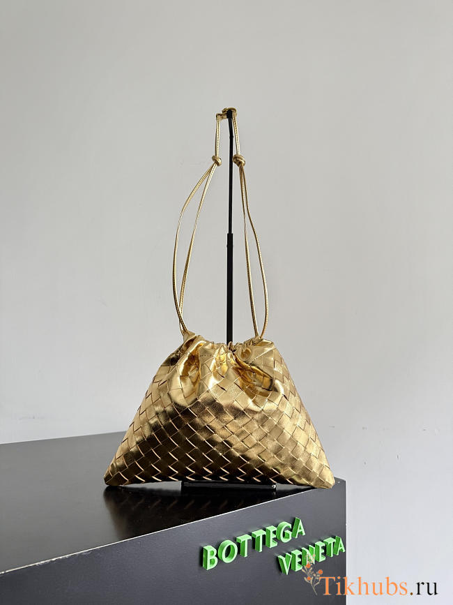 Bottega Veneta Small Dustbag in Gold Bag 32x23x1cm - 1