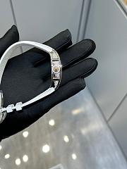 Richard Mille RM 07-01 White Gold Snow-Setting Mother of Pear Watch  - 4