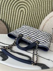 Chanel 2026 Large Striped Shopping Tote 36cm - 6