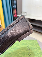 Gucci Leather Loafer With GG - 6