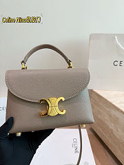 CELINE NINO BAG IN SUPPLE GRAINED CALFSKIN 20cm - 4