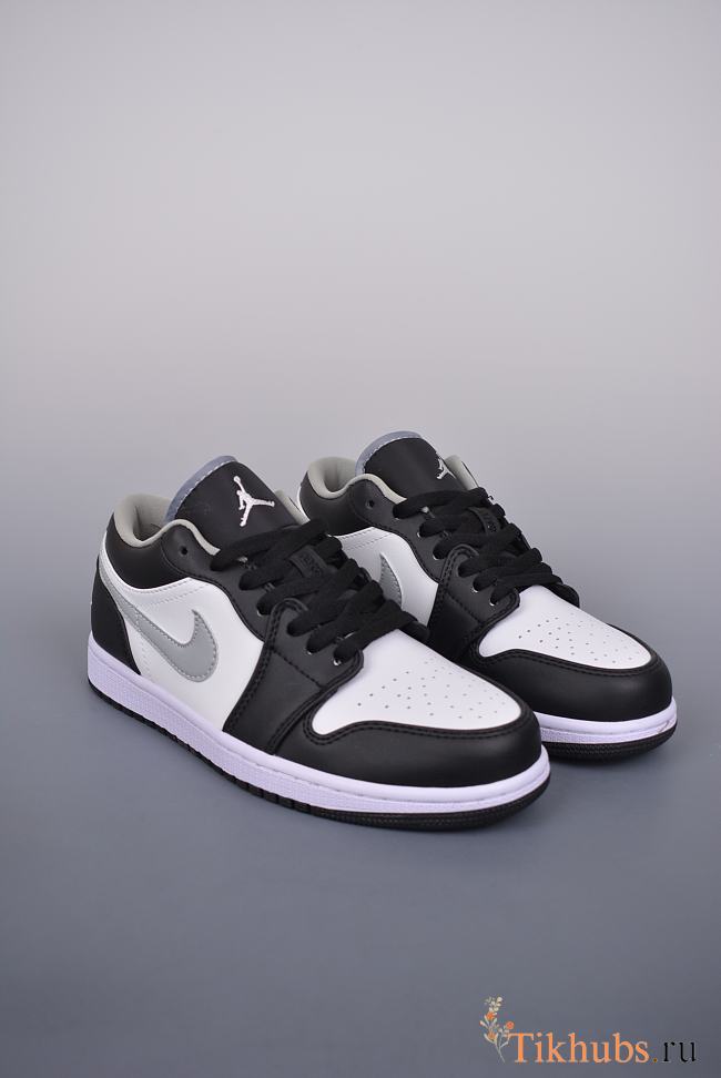 Nike Air Jordan 1 LowBlack Medium Grey Sneakers - 1