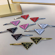 Prada metal hair clips gold - 5