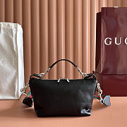GUCCI Brera small crossbody bag in blackleather 25.5cm x 14cm x 8cm - 1