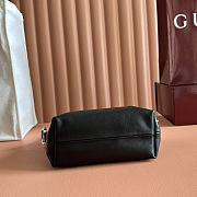 GUCCI Brera small crossbody bag in blackleather 25.5cm x 14cm x 8cm - 3
