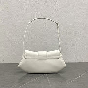 Celine Teen Polly Bag White 29.5x3x14.5cm - 2