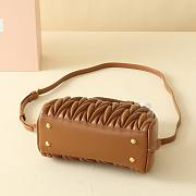 Miu Miu Arcadie quilted nappa leather bag 22x13x10cm - 6