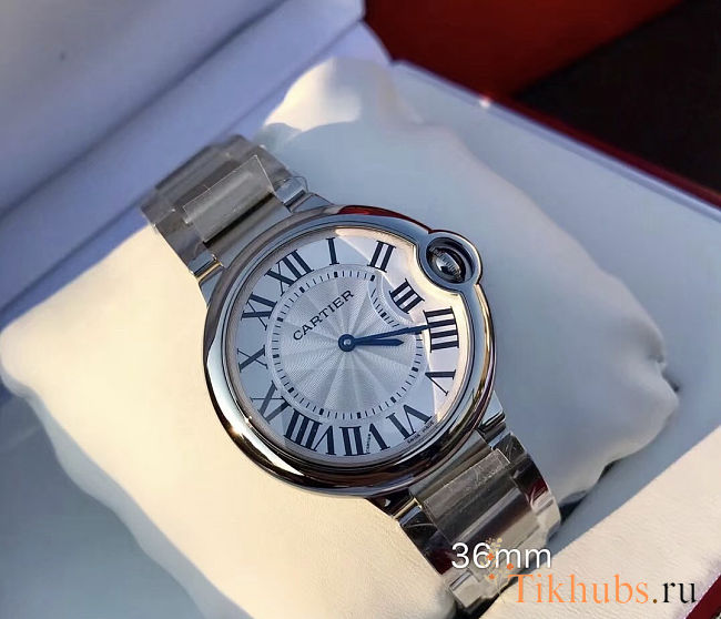 Cartier Ballon Bleu De Cartier W69011Z4 Watch 36mm - 1