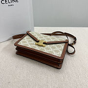 Celine Margo Wallet On Chain Bag 22×15×5cm - 5