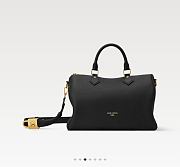 LOUIS VUITTON LV Speedy Soft 30 Low Key Black Bag 17x30x21cm - 1