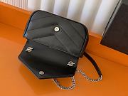 Saint Laurent Loulou Mini Matelassé Leather Shoulder Bag 20x12x6cm - 5