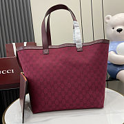  Gucci Totissima Medium Tote Rosso Ancora Red Bag 30x28x26 cm - 1