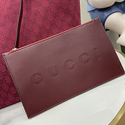  Gucci Totissima Medium Tote Rosso Ancora Red Bag 30x28x26 cm - 6