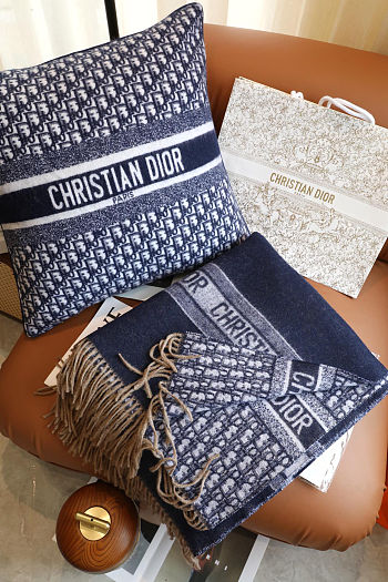 Dior Oblique Blue Navy Scaft