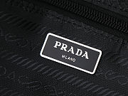 Prada Re-Nylon and Saffiano Leather Duffle Black Bag 50x27.5x27cm - 6