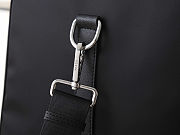 Prada Re-Nylon and Saffiano Leather Duffle Black Bag 50x27.5x27cm - 2