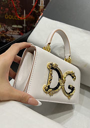 Dolce & Gabbana DG GirlsTop White Handel Bag 18x10x5cm - 3