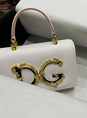 Dolce & Gabbana DG GirlsTop White Handel Bag 18x10x5cm - 2