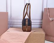 Miu Miu Blue/brandy Beau DenimBag 28X12X9cm - 4
