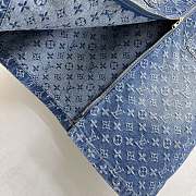 Louis Vuitton Monogram Denim A-Line Skirt - 4