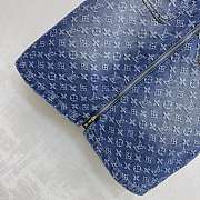 Louis Vuitton Monogram Denim A-Line Skirt - 2
