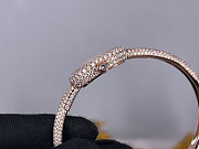 Cartier Baignoire Mini Model White Gold Diamond Watch 18.7mm - 5