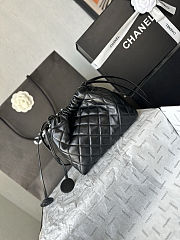 Chanel Clutch with Leather Strap 17x22x8cm - 3