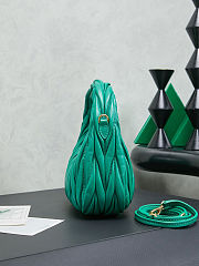 Miu Miu Wander Matelassé Nappa Leather Hobo Mini Bag 20×23×6cm - 6
