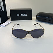 Chanel Crystal CC Logo Sunglasses - 5