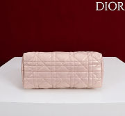  Dior Jolie Top Pink Handle Bag 18.5x13x8.5cm - 4