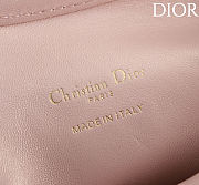  Dior Jolie Top Pink Handle Bag 18.5x13x8.5cm - 2