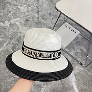 DIOR D-Bobby Large Brim Hat - 1
