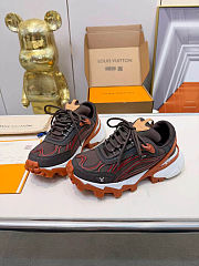 Louis Vuitton LV Summit Orange Bicolore Sneaker - 4