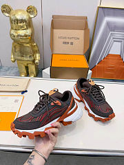 Louis Vuitton LV Summit Orange Bicolore Sneaker - 2